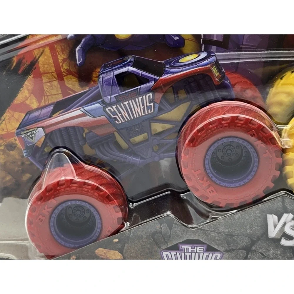 Spin Master Monster Jam Marvel Sentinels vs Wolverine 2‎ Pack 1:64 Trucks 2025